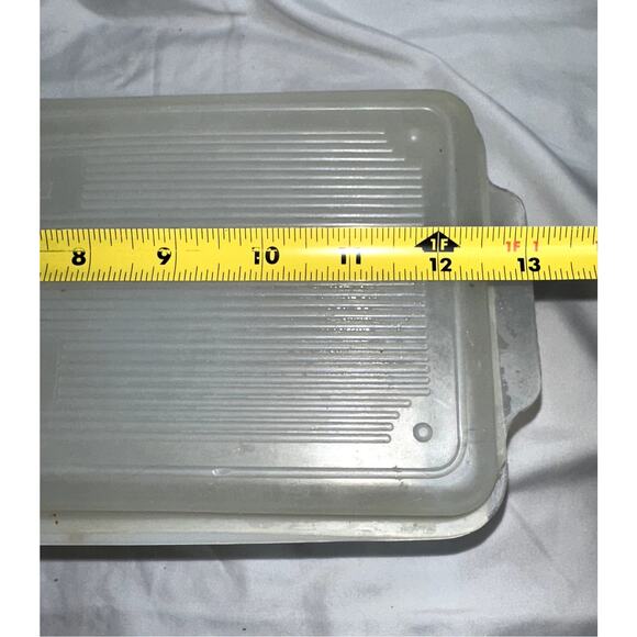 Vintage Republic Polly Flex White Breadbox with Lid - Picture 7 of 9